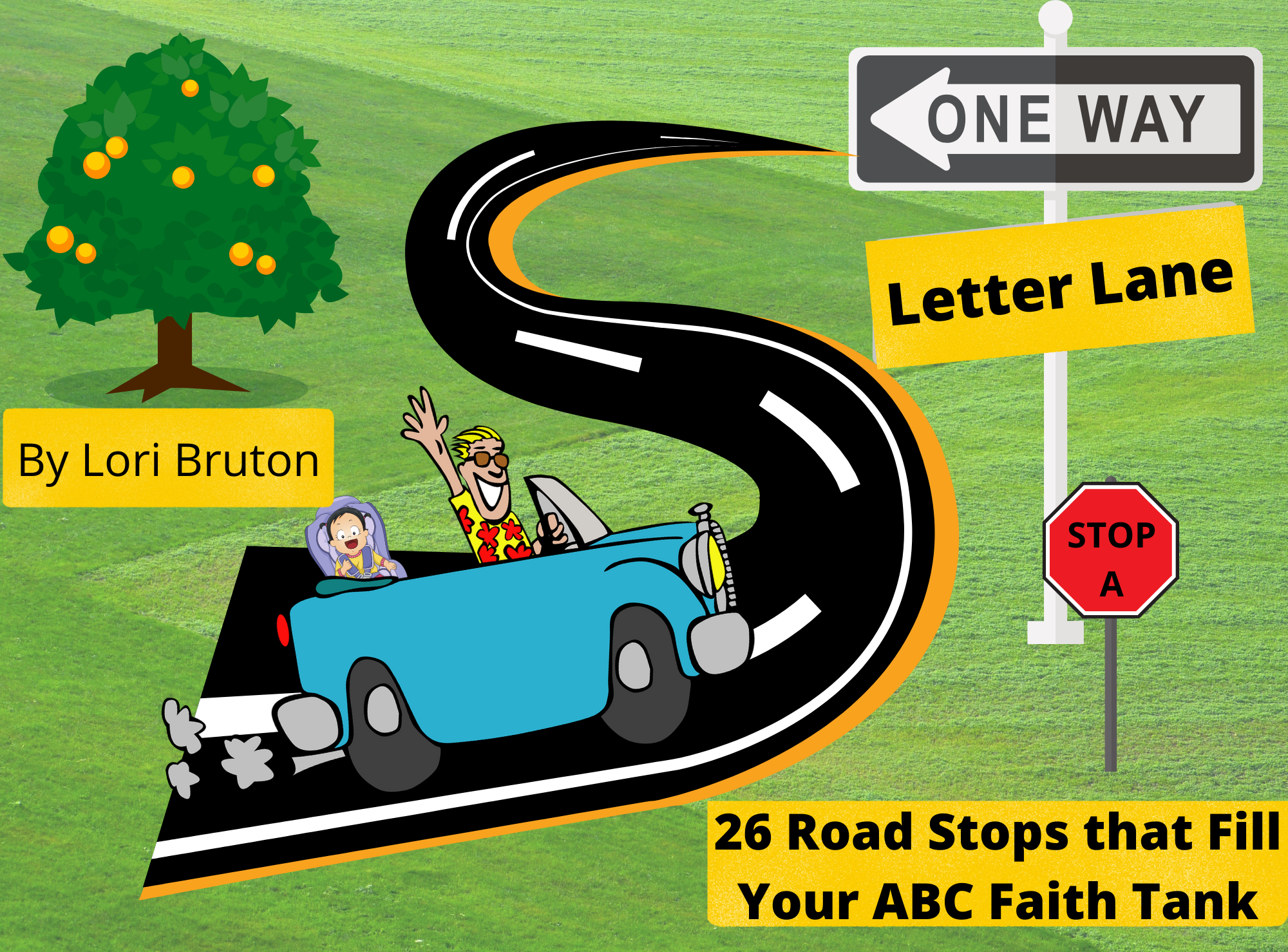 One Way Letter Lane by Lori Bruton cover